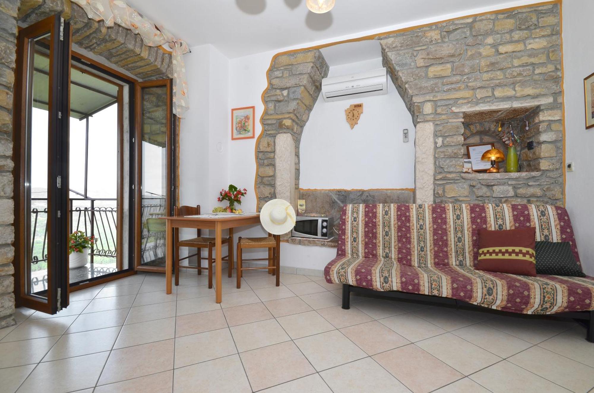 Bella Vista Apartments Motovun Szoba fotó